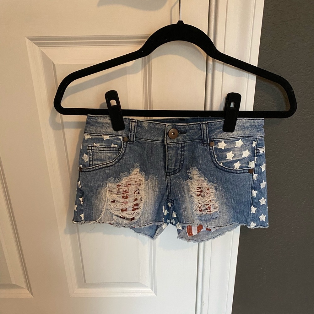 American Flag Shorts
